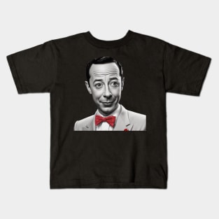 Portrait Pee Wee Herman Kids T-Shirt